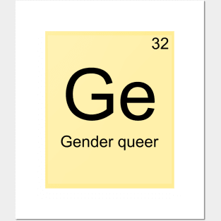 Gender Queer Element Posters and Art